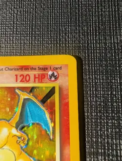 Pokemon TCG Charizard Base Set 4/102 Holo Unlimited Holo Rare MP/HP - Image 5