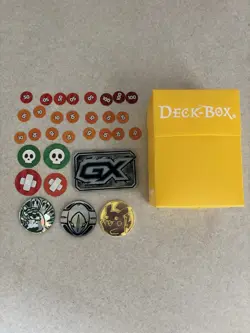 Pokemon TCG Full Battle Kit With Coins, Damage Counters, And Deck Box Included - Image 1
