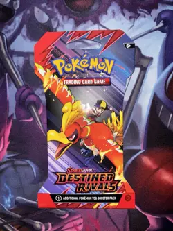 Destined Rivals Sleeved Blister Pack Pokemon Scarlet & Violet TCG - Image 1