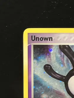 2005 Pokemon Unseen Forces Unown W/28 Holo Vintage 🌀 Swirl - Image 2