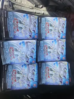Yugioh Structure Deck Blue-Eyes White Destiny, 6 Lot - Image 3