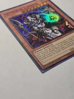 Yugioh x1 Archfiend Empress (Blue) LDS3-EN007 1st Edition Ultra Rare (NM) (A118) - Image 3