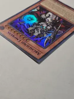 Yugioh x1 Archfiend Empress (Blue) LDS3-EN007 1st Edition Ultra Rare (NM) (A118) - Image 4
