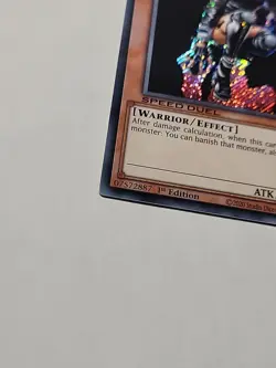 Yugioh: D.D. Warrior Lady - SGX1-ENE04 - Secret Rare - 1st Edition - NM/M (A168) - Image 3