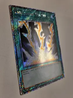 Lightning Vortex RA03-EN148 Platinum Secret Rare Yugioh 1st Edition Mint PSR - Image 2
