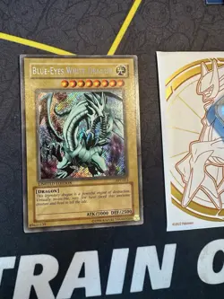 Yu-Gi-Oh Blue-Eyes White Dragon BPT-003 Secret Rare Limited Edition 167🔥HP🔥 - Image 1
