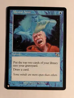Mental Note Judgment Regular NM The List Mystery MTG Magic Card 46/143 - Image 1