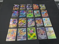 Lot Of 20 Chinese Pokemon Cards Lugia Raikou - Image 1