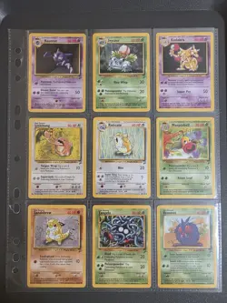 Vintage Pokemon TCG - Base Set 2 Bundle - 14 Cards - Conditions Vary See Pics - Image 1