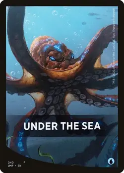 MTG Jumpstart Theme Card Token Under the Sea #040 PLAYSET 4x x4 - Image 1