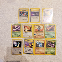 intage Pokemon Card Lot (1995-1996 Era) - 100+ Cards - Mixed Languages & Special - Image 1