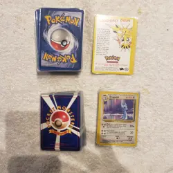 intage Pokemon Card Lot (1995-1996 Era) - 100+ Cards - Mixed Languages & Special - Image 3