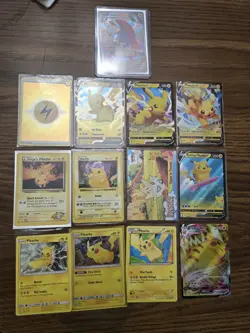Pokemon PIKACHU! 22 Card Lot /BRAVIARY Nm-Hp - Image 1