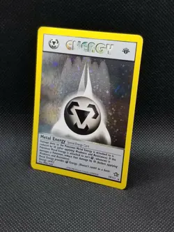 METAL ENERGY 19/111 1st Edition Neo Genesis Holo Rare Pokemon Card Light Play - Image 3