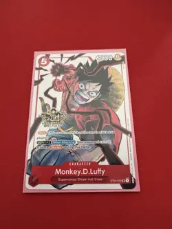 Monkey.D.Luffy - ST01-012 (3rd Anniversary) ST01-012 One Piece Promotion Cards - Image 2