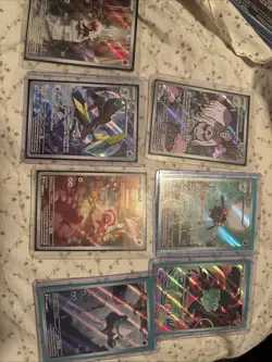 Pokemon Tcg Mega Evolution 7 Card Lot Of Illustration Rares - Image 1