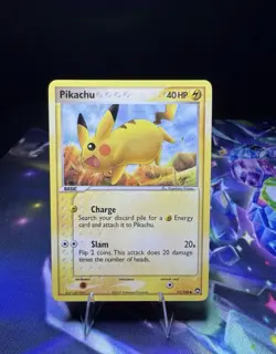 Pokemon Pikachu 57/108 - EX Power Keepers 2007 Set - Common Card - Image 1