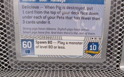 MapleStory iTCG Set 3: P3TS PIG #56/60 Silver Code Card - Image 3