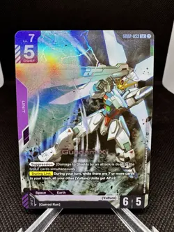 Gundam X (GD02-053) [LR Foil] (NM) - Gundam Card Game - Dual Impact (ENG) - Image 1