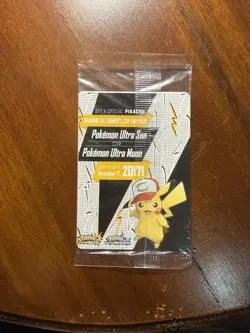 Pokemon Ash's Pikachu - SM108 - Promo Choose You Movie Card FACTORY SEALED - Image 2
