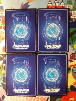 Digimon Card Game Digital Hazard Guilmon EX2-008 Rare - Foil - Playset - NM - Image 2