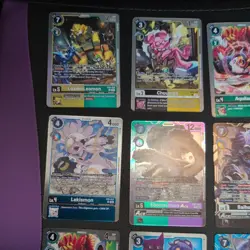 Bandai Digimon Animal Colosseum EX05 TCG Booster Lot of mixed rarity cards - Image 4