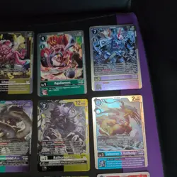 Bandai Digimon Animal Colosseum EX05 TCG Booster Lot of mixed rarity cards - Image 5