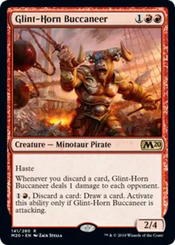 Glint-Horn Buccaneer x1 NM Magic the Gathering 1x Magic 2020 mtg card - Image 1