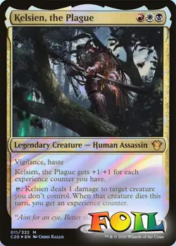 Kelsien, the Plague 0011 MTG Commander 2020 Mythic NP Foil - Image 1