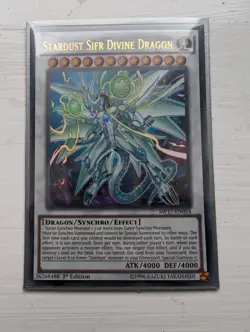 Yu-Gi-Oh TCG Stardust Sifr Divine Dragon MP17-EN054 Ultra Rare NM - Image 1
