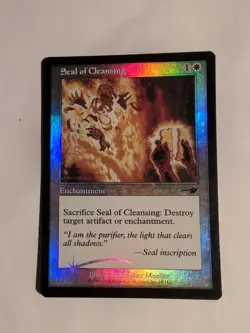 Seal of Cleansing Nemesis Foil NM!!! - Image 1
