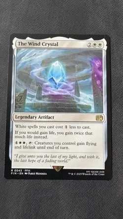 The Wind Crystal Final Fantasy Regular #43 MTG - Image 1