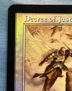 Decree of Justice Scourge Foil Vintage Magic The Gathering Clean 2003 - Image 4