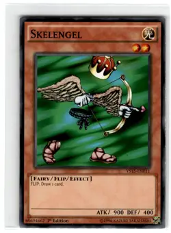 Yu-Gi-Oh! Skelengel Common YS15-ENF11 Moderately played 1st Edition - Image 1
