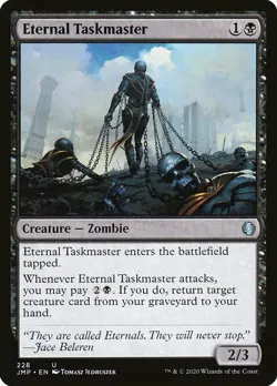 MTG Jumpstart U Eternal Taskmaster #228 PLAYSET x4 4x - Image 1