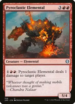 MTG Jumpstart U Pyroclastic Elemental #356 PLAYSET x4 4x - Image 1