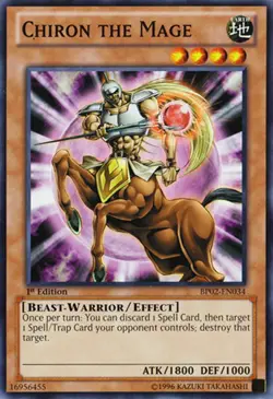 Chiron the Mage - BP02-EN034 - Common - 1st Edition - Lightly Played - Image 1