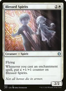 MTG Jumpstart U Blessed Spirits #092 PLAYSET x4 4x - Image 1