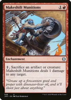 MTG Jumpstart U Makeshift Munitions #348 PLAYSET x4 4x - Image 1