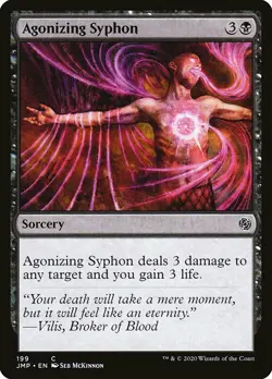 MTG Jumpstart C Agonizing Syphon #199 PLAYSET x4 4x - Image 1