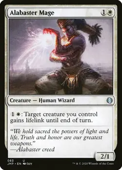 MTG Jumpstart U Alabaster Mage #083 PLAYSET x4 4x - Image 1