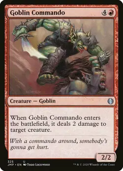 MTG Jumpstart U Goblin Commando #325 PLAYSET x4 4x - Image 1