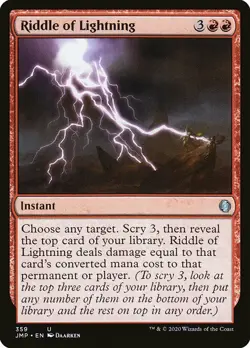 MTG Jumpstart U Riddle of Lightning #359 PLAYSET x4 4x - Image 1