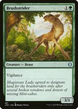 MTG Jumpstart U Brushstrider #381 PLAYSET x4 4x - Image 1