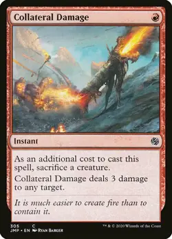 MTG Jumpstart C Collateral Damage #305 PLAYSET x4 4x - Image 1