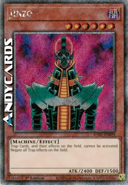 JINZO • Segreta Platino • RA03 EN099 • 1Ed • Yugioh! • ANDYCARDS - Image 1