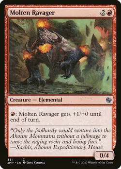 MTG Jumpstart C Molten Ravager #351 PLAYSET x4 4x - Image 1