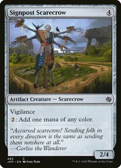 MTG Jumpstart C Signpost Scarecrow #485 PLAYSET x4 4x - Image 1