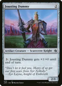 MTG Jumpstart C Jousting Dummy #470 PLAYSET x4 4x - Image 1