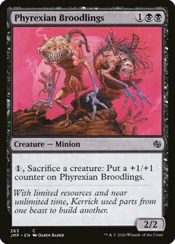 MTG Jumpstart C Phyrexian Broodlings #263 PLAYSET x4 4x - Image 1